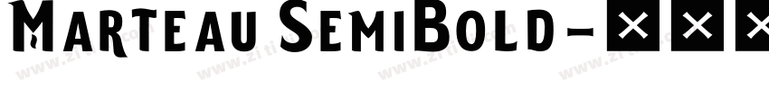 Marteau SemiBold字体转换